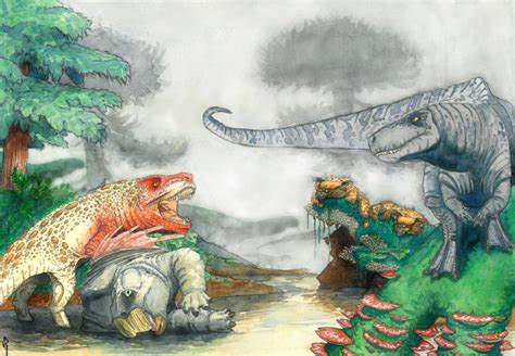 Triassic Crocodile Cousins Preyed On Plant Eating Dinosaurs