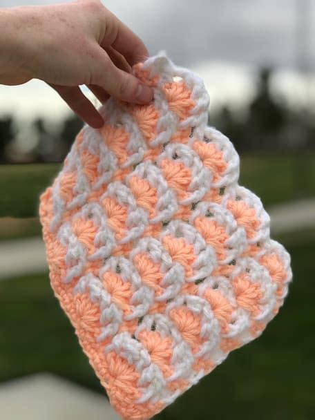 How To Crochet The Peaches And Cream Stitch