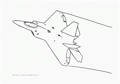 Top Gun Fighter Jet Printable Coloring Page
