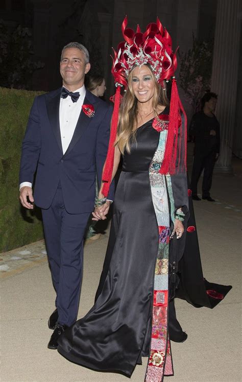 Andy Cohen And Sarah Jessica Parker At The 2015 Met Gala‬ Kevin Tachman