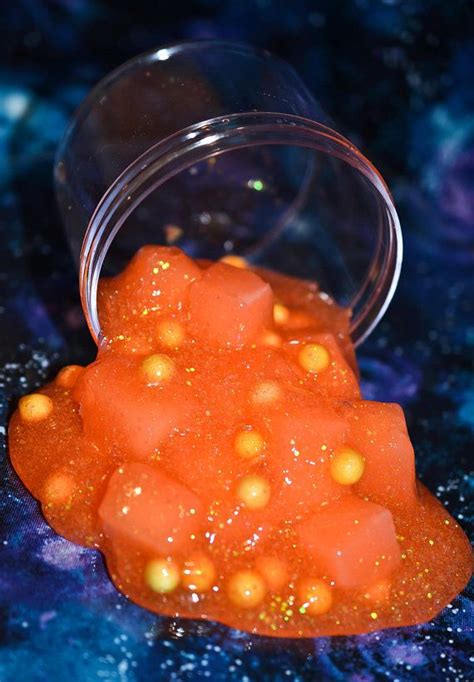Introducing Galaxy Goos Millions Of Peaches Jelly Cube Slime This Is A