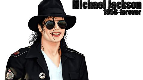 Michael Jackson With Black Coat Hat And Sunglass Hd Michael Jackson