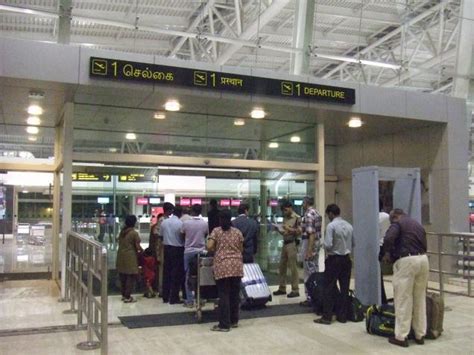 First Flight Departs From Chennais New Airport Terminal Chennai First