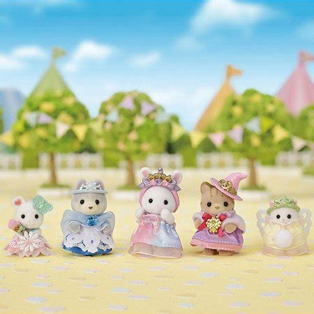 Sylvanian Families Conjunto Princesas Real Epoch Real Brinquedos