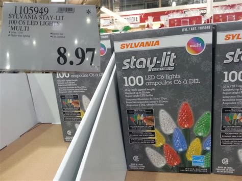 Sylvania Stay Lit C Led Lights Multi Costco East Fan Blog