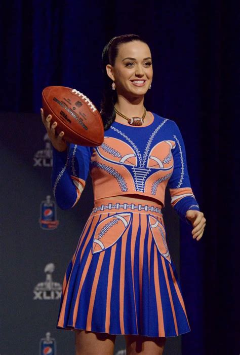 Katy Perrys Football Dress Football Dress Katy Perry Katy