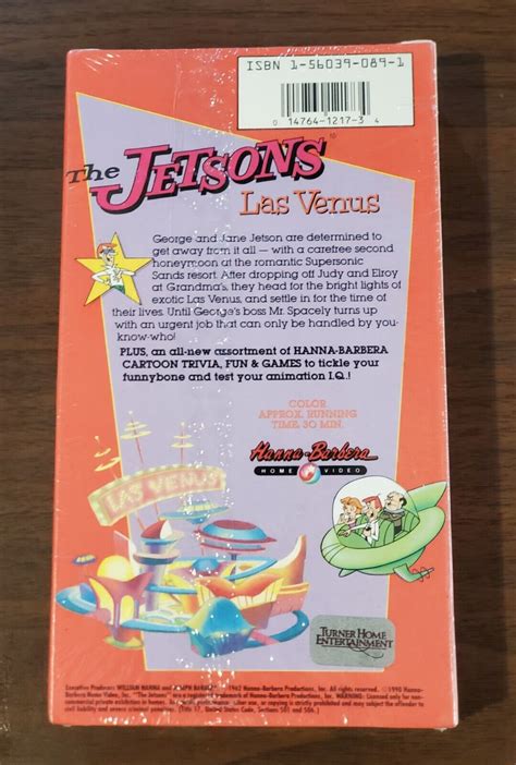 The Jetsons Las Venus Hanna Barbera Super Stars VHS SEALED EBay