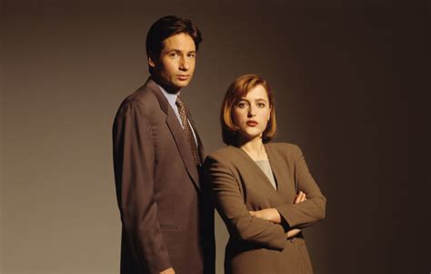 ‘the X Files Stars Gillian Anderson And David Duchovny Reunite In New