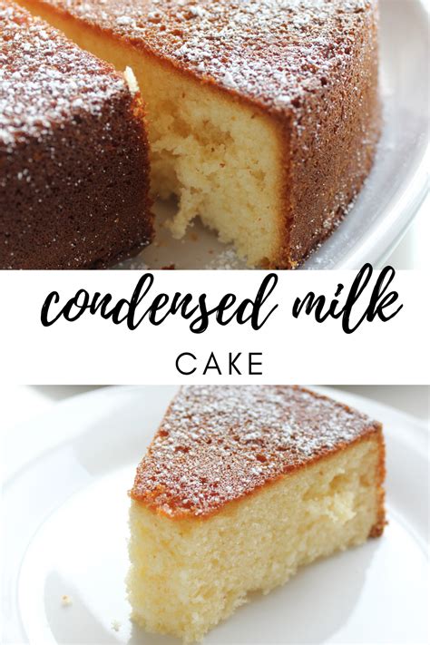I followed the instructions perfectly and it taste like rubber. Condensed Milk Cake in 2020 | Condensed milk recipes ...