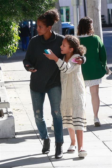 Halle berry's lawyers returned to court tuesday to ask a los angeles judge to keep her child's father away from their daughter because of a thanksgiving day fight with berry's fiance. Halle Berry Takes her growing daughter Nahla Aubry to see ...
