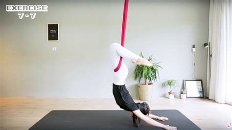 try these beginner aerial yoga routines to feel amazing aerial practice