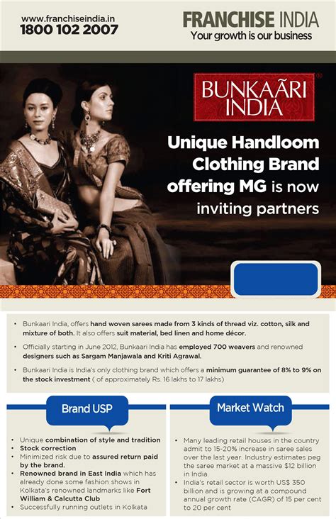 Starting your own fashion business or opening your boutique entails a combination of hard work, patience, passion and lots of creativity. Start your own Handloom Clothing Store. Meet BUNKAARI ...