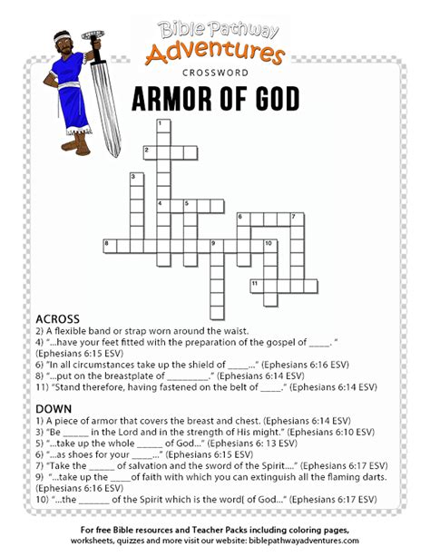 Armor Of God Bible Pathway Adventures