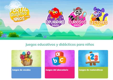 Los Mejores Juegos Educativos Online Gratis Para Niños