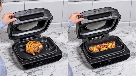 Euro Pro Ninja Foodi Xl Pro Grill Griddle And Air Fryer In Black Nfm