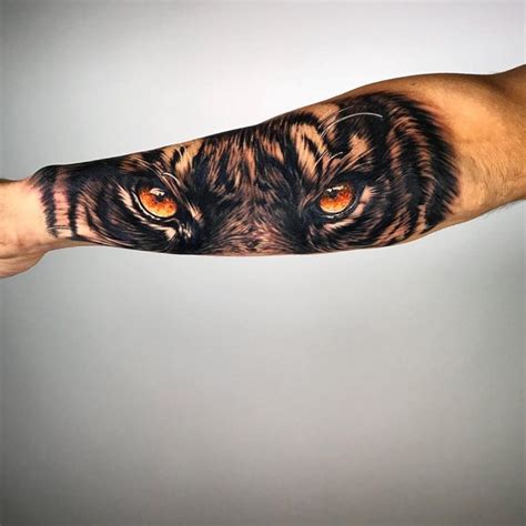 Updated Fierce Tiger Eyes Tattoo Designs