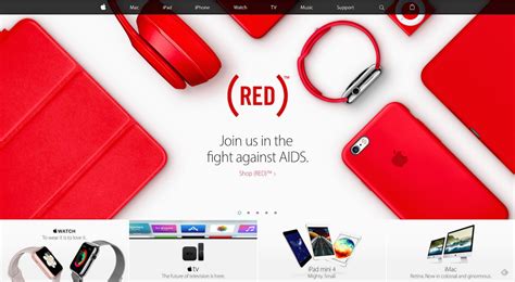 Apple Stores Turn Logos Red In Honor Of World Aids Day