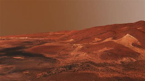 3d Model Mars Planet Hills Surface Terrain Landscape Desert Pbr 34 Vr