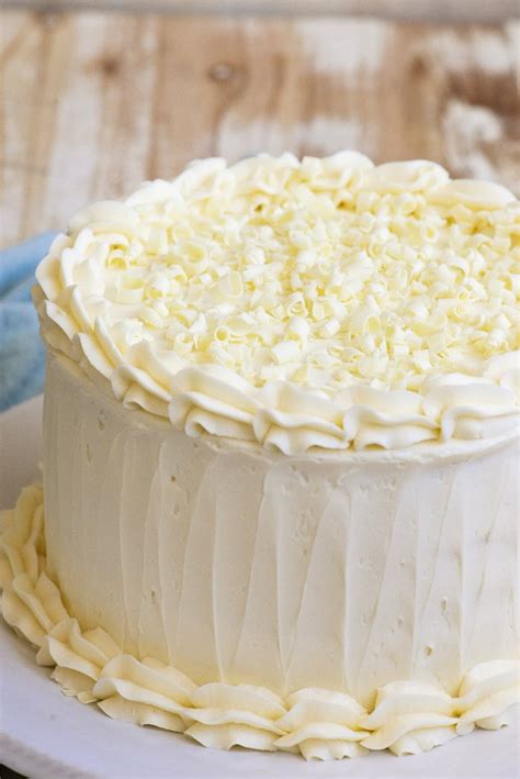 White Wedding Cake Recipe Girl