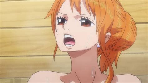 Nami Bath Scene One Piece Episode 931 ナミ アニメ パラパラ漫画