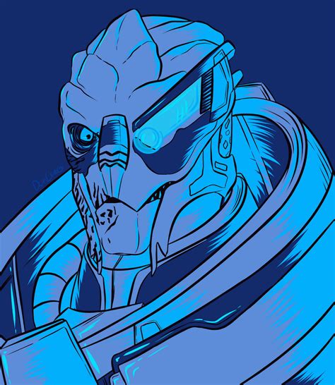 Garrus Vakarian Mass Effect Fan Art By Doncorgi On Deviantart