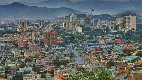 Kabul City The Beautiful View Of Afghanistan Capital Kabul City In