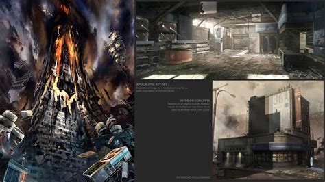 Christian A Piccolo Concept Art Id Early Doom And Other Fps Environment