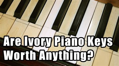 Are Ivory Piano Keys Worth Anything Youtube