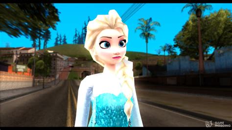 Frozen Elsa For Gta San Andreas