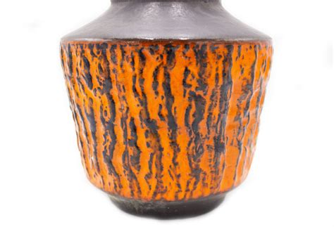 Orange Ceramic Vase 1