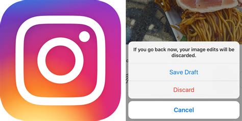 I just noticed that it says that the instagram app is for iphone or ipad which i don't have. Instagram's iOS app now lets you save drafts of your half ...