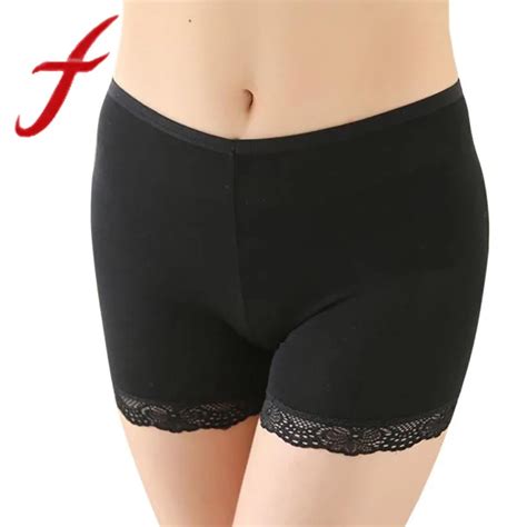 Feitong Women Soft Cotton Seamless Safety Short Pants Summer Under Skirt Shorts Modal Ice Silk