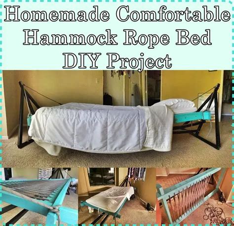 Homemade Comfortable Hammock Rope Bed Diy Project The Homestead Survival