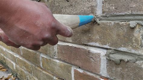How To Repair Brick Mortar How To Do It