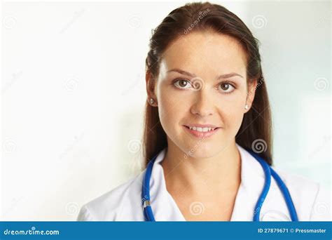 Pretty Assistant Stock Image Image Of Human Physician 27879671