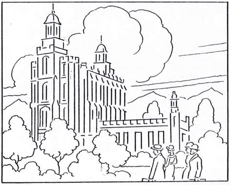 Free Salt Lake Temple Coloring Page Download Free Clip Art Free Clip