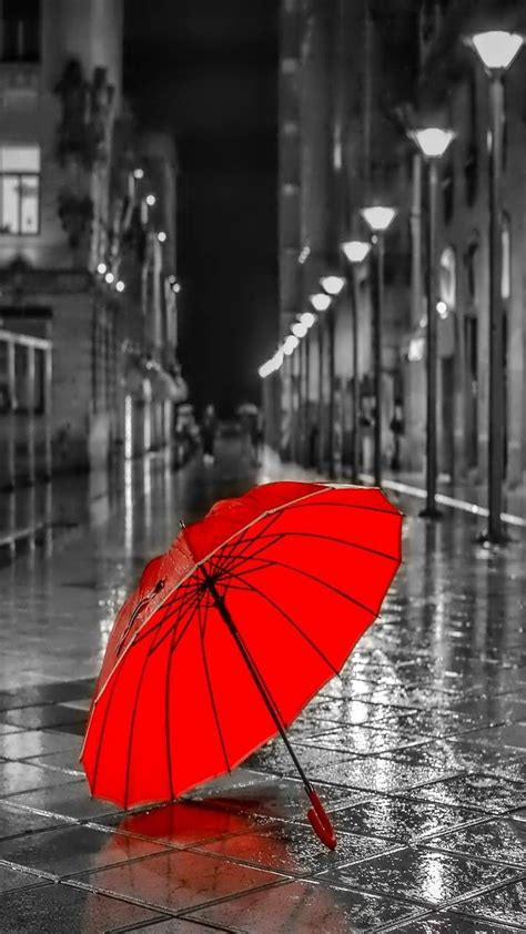 Red Umbrella Imágenes De Lluvia Paraguas Rojo Arte De Paraguas