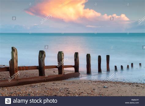 Winter Sunset Britain Beach Hi Res Stock Photography And Images Alamy