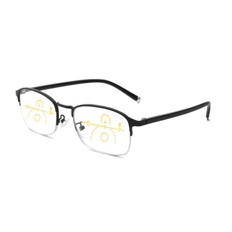progressive multifocal intelligent tr90 frame anti blue ray reading glasses ebay