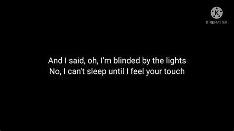 Saint Asonia Blinding Lights Lyrics The Weekend Cover Youtube