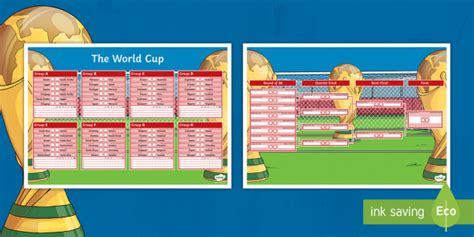 World Cup Wall Chart Teacher Made