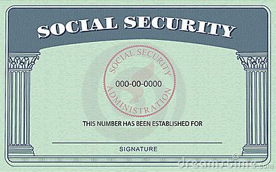 Her green card and social security card are being processed and should be in the mail to us within 120 days. Social Security Card Royalty Free Stock Image - Image: 24148416