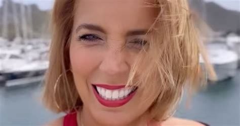 Apits Jasmine Harman Strips Down To A Red Swimsuit On A Yacht To