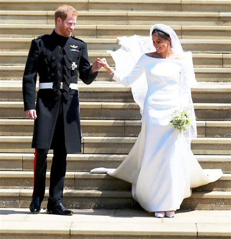 Meghan Markles Givenchy Wedding Dress Recreated By Floravere Us Weekly