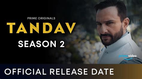 Tandav Season 2 Release Date Tandav Season 2 Trailer Tandav Season