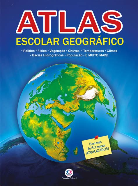 Atlas Escolar GeogrÁfico Livraria Loyola Sempre Um Bom Livro Para Você