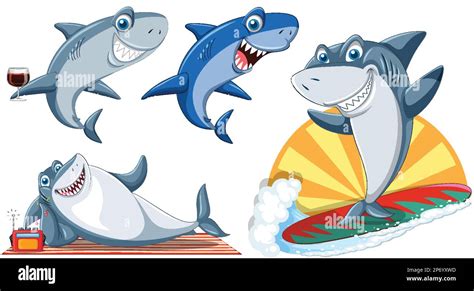 Shark Cartoon Characters