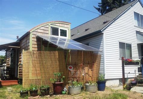 The Lilypad Tiny House In Portland Features Two Loft Spaces And A Lot