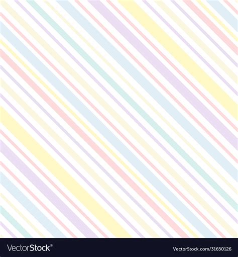 Stripe Seamless Pattern Colorful Colored Vector Image