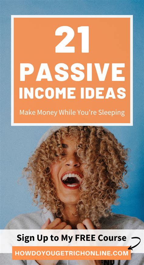 21 Passive Income Ideas How To Make Money While You Sleep Are You